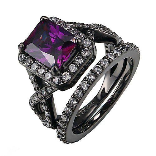 

Ring Purple Alloy 1pc 5 6 7 8 9 / Women's