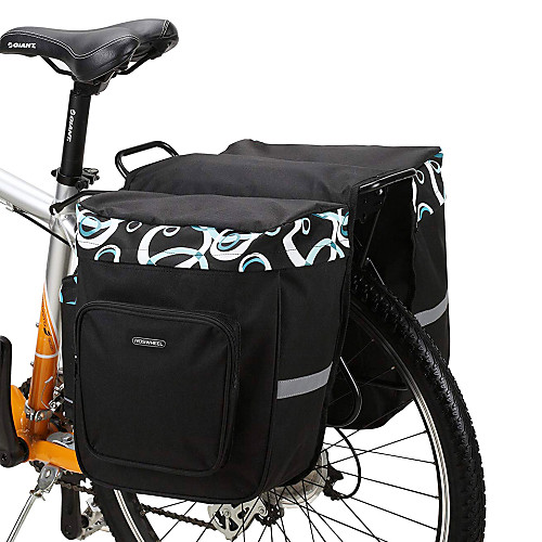 

ROSWHEEL 30 L Bike Panniers Bag Bike Rack Bag Adjustable Large Capacity Waterproof Bike Bag Mesh 600D Polyester Bicycle Bag Cycle Bag MTB / Cycling Road Bike Mountain Bike MTB / Waterproof Zipper