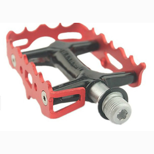 

Mountain Bike Pedals Flat & Platform Pedals Sealed Bearing Anti-Slip Durable 3 Bearing Aluminum Alloy for Cycling Bicycle Road Bike Mountain Bike MTB Recreational Cycling Red