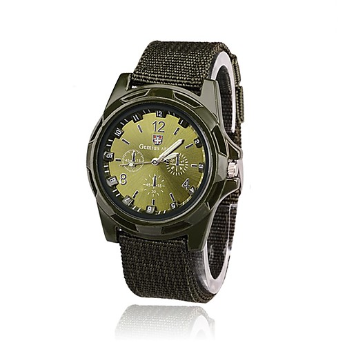 

Men's Military Watch Wrist Watch Analog - Digital Quartz Fashion Casual Watch / One Year / Nylon