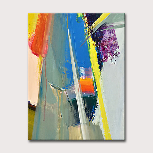 

Oil Painting Hand Painted - Abstract Classic Modern Rolled Canvas
