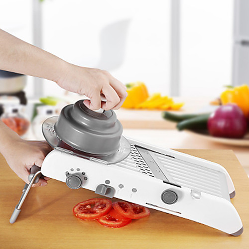 

Manual Vegetable Slicer Mandoline Cutter Grater Fruit Chooper Julienne Potato