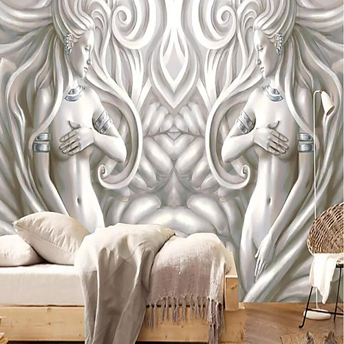 

Wallpaper / Mural / Wall Cloth Canvas Wall Covering - Adhesive required Art Deco / 3D / Angel