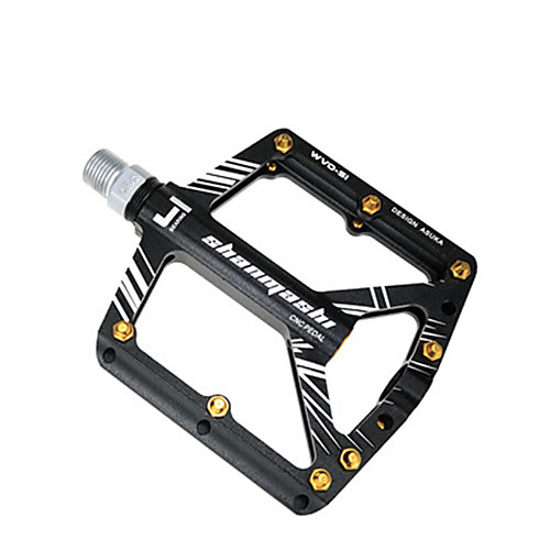 

Bike Pedals Mountain Bike Pedals Flat & Platform Pedals Sealed Bearing Anti-Slip Lightweight 3 Bearing Aluminum Alloy for Cycling Bicycle Road Bike Mountain Bike MTB Road Cycling Black