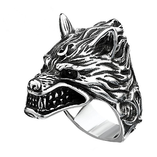 

Men's Statement Ring 1pc Silver Alloy Gift Daily Jewelry Cool