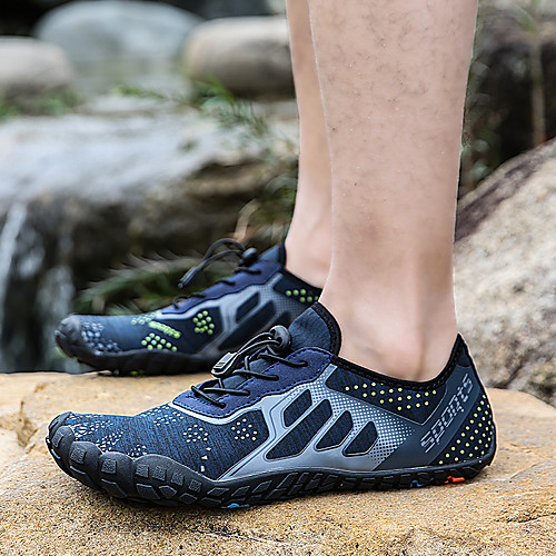 

Men's Mesh Summer / Spring & Summer Sporty Trainers / Athletic Shoes Upstream Shoes Non-slipping Blue / Black / Gray