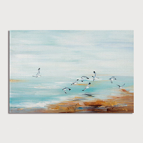 

Oil Painting Hand Painted Horizontal Abstract Landscape Modern Stretched Canvas