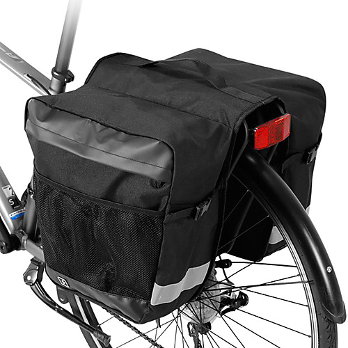 

SAHOO 28 L Bike Panniers Bag Bike Rack Bag Multifunctional Waterproof Compact Bike Bag Polyester Bicycle Bag Cycle Bag Cycling Outdoor Exercise / Reflective Strips