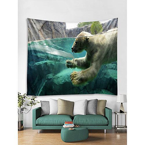 

Marine animal Wall Decor 100% Polyester Contemporary Wall Art, Wall Tapestries Decoration