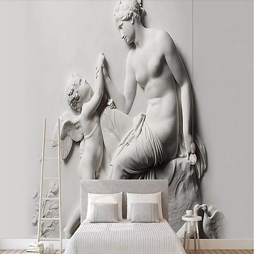 

Wallpaper / Mural / Wall Cloth Canvas Wall Covering - Adhesive required Art Deco / 3D / Angel