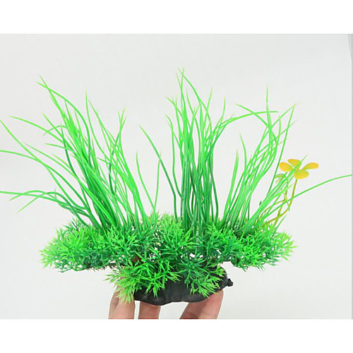 

Fish Tank Aquarium Decoration Artificial Plants Hornwort Anacharis Waterplant Artificial Plants Green Waterproof Portable Decoration Plastic 1 20 cm