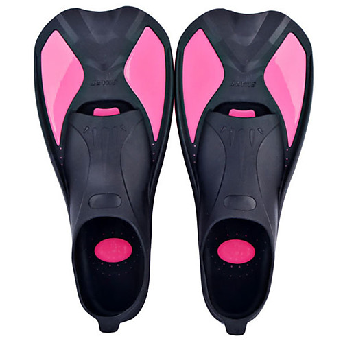 

Diving Fins Swim Fins Flexible Adjustable Fit Short Blade Swimming Diving Snorkeling Plastic - for Kids Yellow Fuchsia Dark Blue