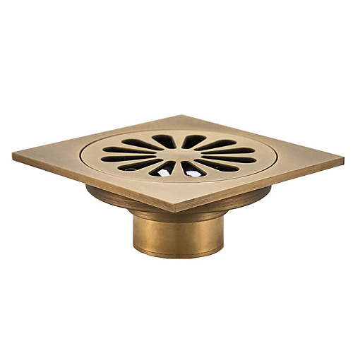 

Floor Drain Drain Cool Country / Antique Brass 1pc - Hotel bath Floor Mounted