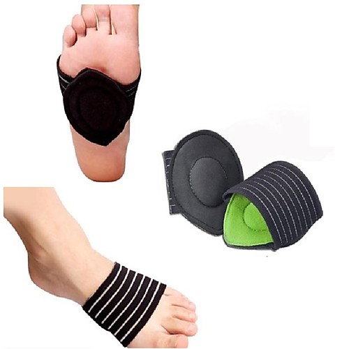 

Foot Arch Support Plantar Fasciitis Heel Pain Aid Foot Run-up Pad Feet Cushioned Cushioned Shoes Insole Sports Accessory