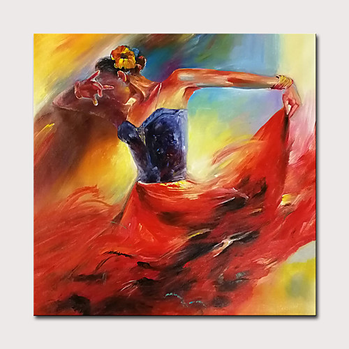 

Mintura Big Size Hand Painted Girl Figure Oil Painting On Canvas Modern Abstract Wall Art Picture For Home Decoration No Framed Rolled Without Frame
