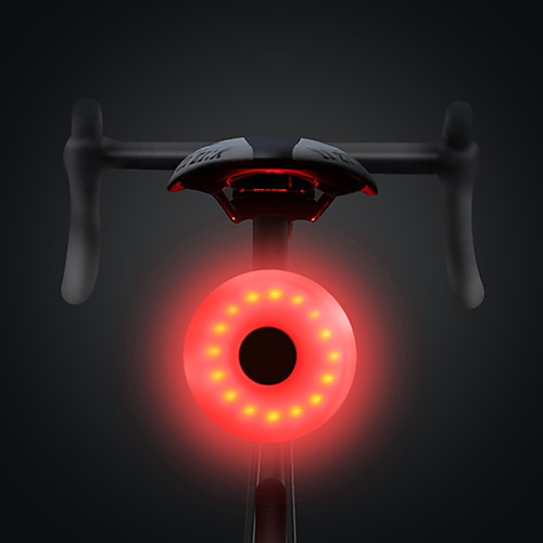 

LED Bike Light Rear Bike Tail Light Safety Light LED Mountain Bike MTB Bicycle Cycling Waterproof Multiple Modes Portable Easy to Install Li-polymer 20 lm Rechargeable Battery White Red Camping