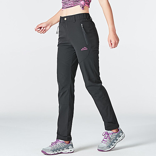 

Women's Hiking Pants Trousers Summer Outdoor Sunscreen UV Resistant Breathable Quick Dry Spandex Pants / Trousers Bottoms Violet Black Grey Hunting Fishing Climbing M L XL XXL XXXL / Wear Resistance