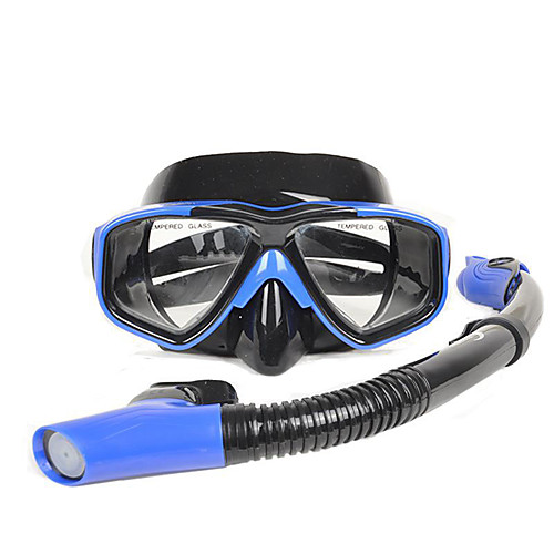 

Diving Package - Diving Mask Snorkel - Underwater 180 Degree View Anti Fog Diving Water Sports Silicone For Adults