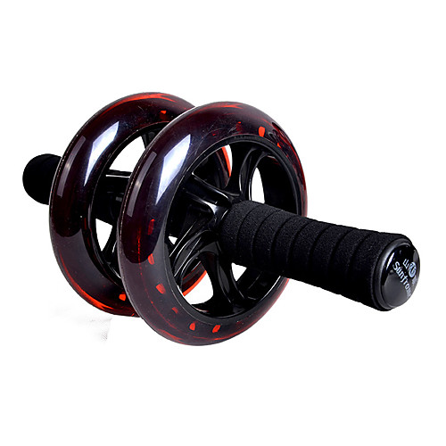 

14.57(Approx.37cm) Ab Wheel Roller With Flexible Core Training PU Leather For Gym Workout / Workout Body Part