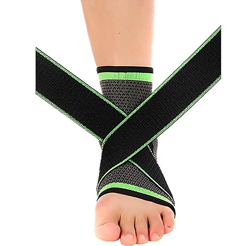 

Ankle Sleeve for Fitness Running Non Slip Elasticity Nylon 1 Piece Athleisure Daily Wear Green