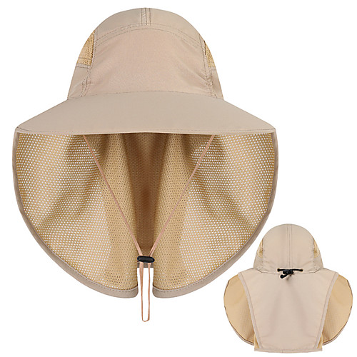 

TCAHCC Hiking Hat Fishing Hat 1 PCS Waterproof Sunscreen UV Resistant Quick Dry Solid Color Nylon Autumn / Fall Spring Summer for Men's Women's Fishing Climbing Outdoor Dark Grey Army Green Pink