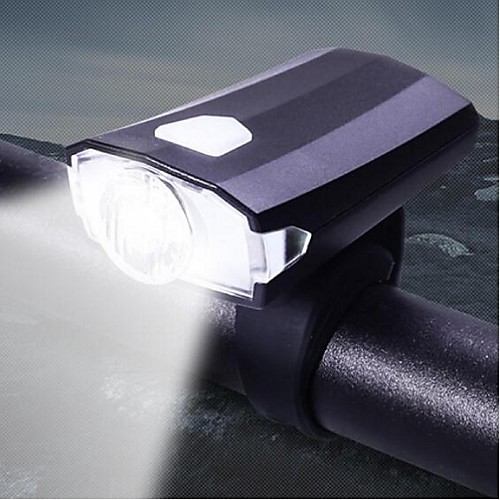 

LED Bike Light Front Bike Light Headlight LED Mountain Bike MTB Bicycle Cycling Waterproof Safety New Design Wide Angle Li-polymer 200 lm Built-in power supply White Camping / Hiking / Caving Cycling