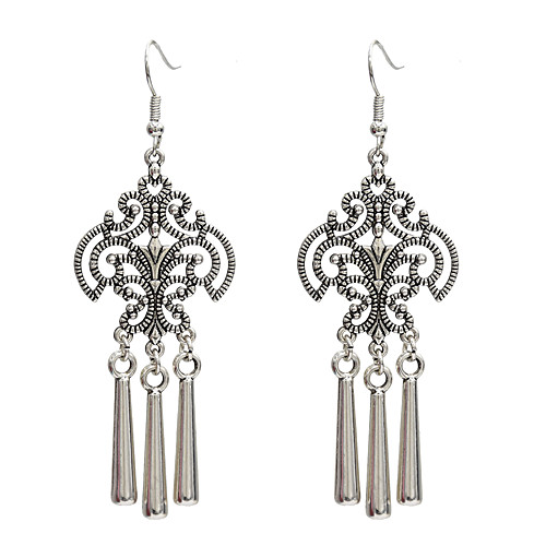 

Women's Drop Earrings Earrings Jewelry Silver For Carnival 1 Pair