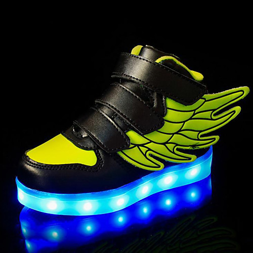 

Boys' / Girls' LED / Comfort / LED Shoes PU Sneakers Toddler(9m-4ys) / Little Kids(4-7ys) / Big Kids(7years ) LED / Luminous White / Black / Red Spring & Summer / Fall & Winter / Rubber