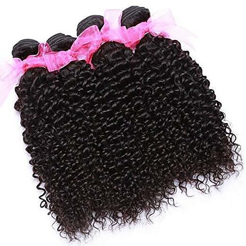 

6 Bundles Brazilian Hair Kinky Curly 100% Remy Hair Weave Bundles 300 g Natural Color Hair Weaves / Hair Bulk Bundle Hair One Pack Solution 8-28 inch Natural Color Human Hair Weaves Soft Hot Sale