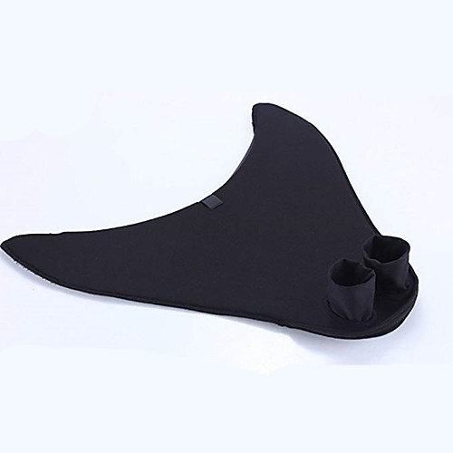 

Swim Fins Mermaid Swimming Diving TPR PP - for Adults Kids Black