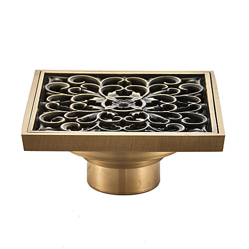 

Drain Cool Country / Antique Brass 1pc - Hotel bath Floor Mounted Floor Drain