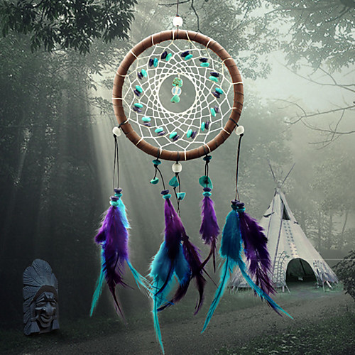 

Handmade Dream Catchers Feather Bohemia Style Wall Decorations