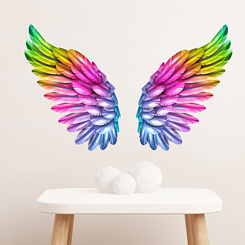 

Colorful Wings Decorative Wall Stickers - Plane Wall Stickers Landscape / Shapes Living Room / Indoor 3858cm