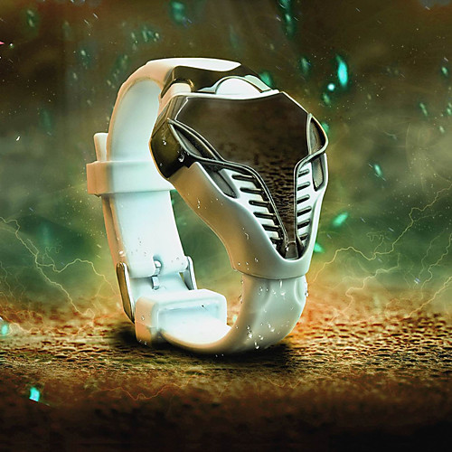 

Men's Digital Watch Digital Digital Casual Creative Casual Watch Cool / Silicone