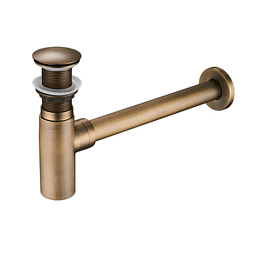 

Superior Quality - Contemporary Copper Pop-up Water Drain Without Overflow - Finish - Chrome Faucet accessory