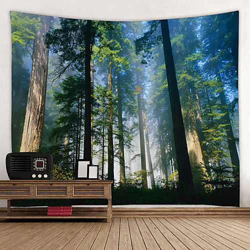 

Garden Theme / Floral Theme Wall Decor 100% Polyester Modern Wall Art, Wall Tapestries Decoration