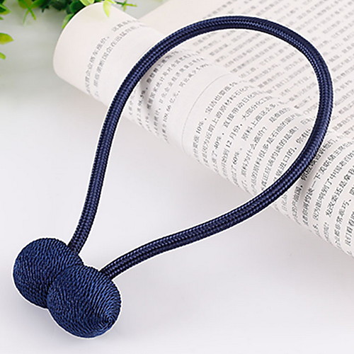 

Magnetic Ball Curtain Simple Tie Rope Backs Holdbacks Buckle Clips Accessory Rods Accessoires Hook Holder Home Decor