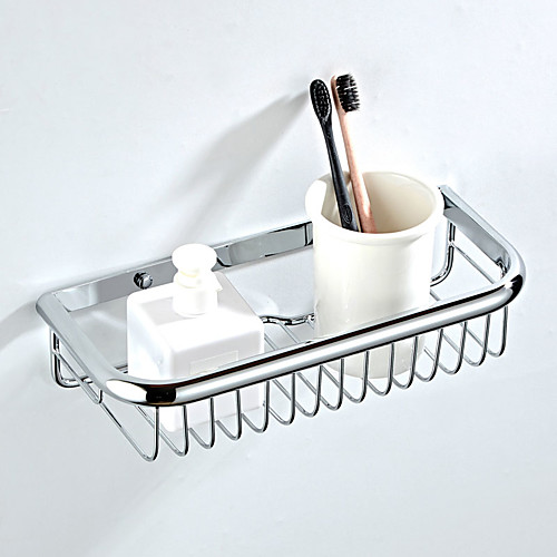 

Bathroom Shelf Creative Modern Brass 1pc - Bathroom Single Wall Mounted