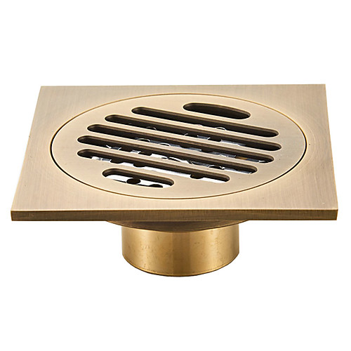 

Floor Drain Drain Cool Country / Antique Brass 1pc - Hotel bath Floor Mounted