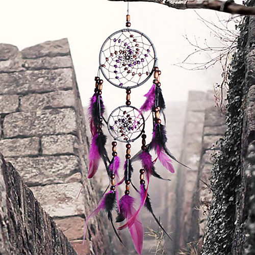 

Handmade Dream Catchers Feather Bohemia Style Wall Decorations