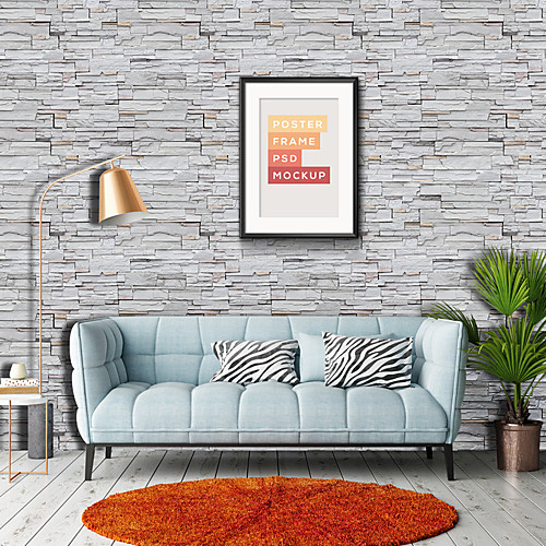 

Wallpaper Vinylal Wall Covering - Self adhesive Art Deco / Brick