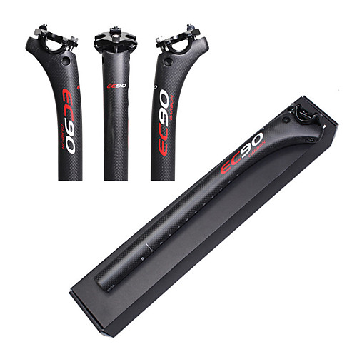 

Carbon Fiber Bike Seatpost 27.2/30.8/31.6 mm 350/400 mm Road Bike Mountain Bike MTB Cycling 3K Black Carbon Fiber
