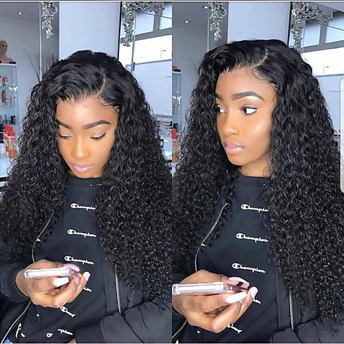 

Synthetic Wig Afro Curly Asymmetrical Wig Very Long Black Synthetic Hair 26 inch Women's Sexy Lady curling Fluffy Black