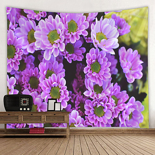 

Garden Theme / Floral Theme Wall Decor 100% Polyester Modern Wall Art, Wall Tapestries Decoration