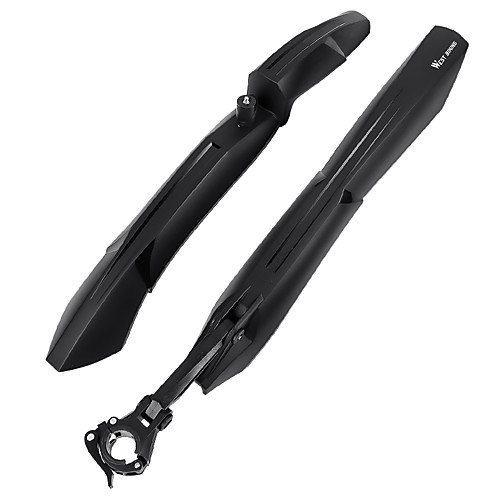 

Bike Fender / Mudguards Road Bike / Mountain Bike MTB / Fixed Gear Bike Adjustable / Portable / Wearproof ABS Black
