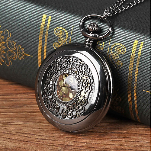 

Men's Pocket Watch Analog Quartz Casual Hollow Engraving Casual Watch Cool