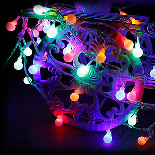 

3m String Lights 20 LEDs 1 set Warm White RGB White Creative Party Decorative USB Powered