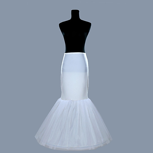 

Bride Outlander Classic Lolita 1950s Vacation Dress Dress Petticoat Hoop Skirt Crinoline Prom Dress Women's Girls' Tulle Costume White Vintage Cosplay Party Performance Princess