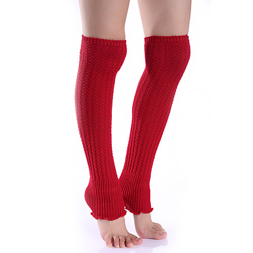 

Women's Ultra Warm Sexy Stockings 680D Purple Red Green One-Size