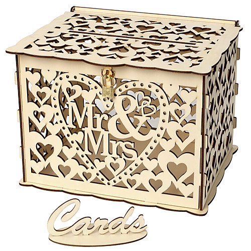 

Ornaments Wood 1 set Wedding